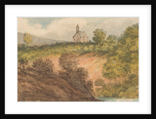 New Church of Braddan, Isle of Man by Wallis