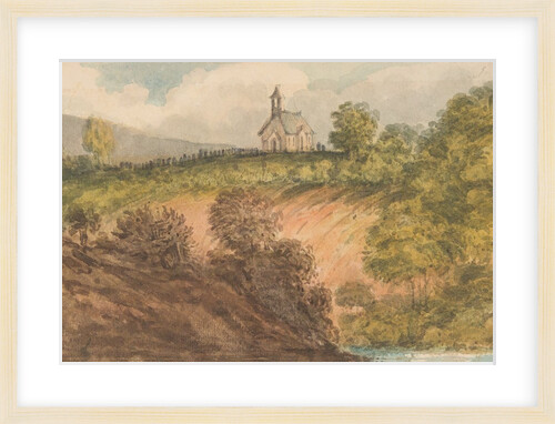 New Church of Braddan, Isle of Man by Wallis