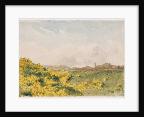Onchan landscape by John Miller Nicholson