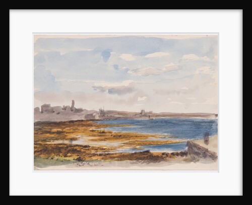 Castletown, Castle Rushen and King William's College by John Miller Nicholson