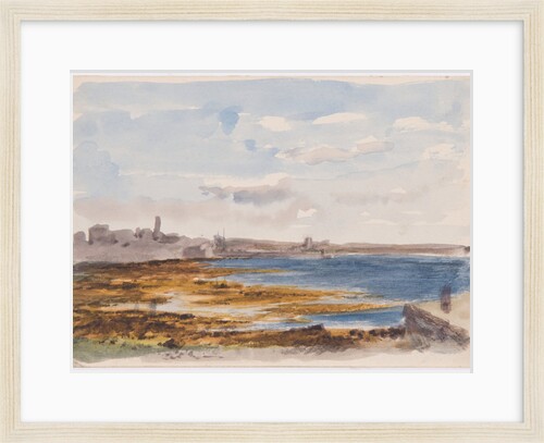 Castletown, Castle Rushen and King William's College by John Miller Nicholson