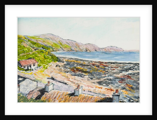 Niarbyl Bay, looking south by Harold H. Cresswell