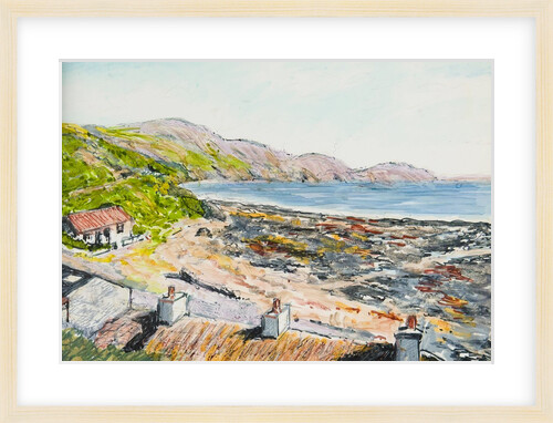 Niarbyl Bay, looking south by Harold H. Cresswell