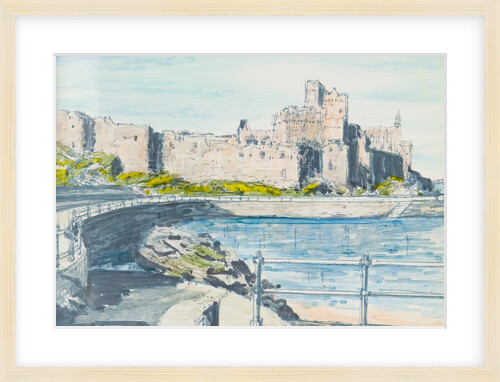 Peel Castle by Harold H. Cresswell