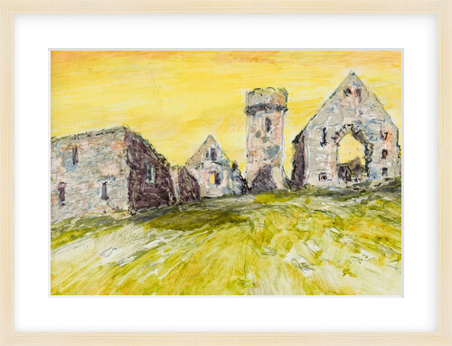Round Tower and St Patrick's Chapel, Peel Castle by Harold H. Cresswell
