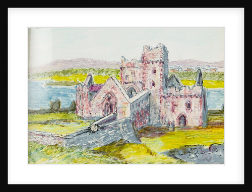 St German's Cathedral, Peel Castle by Harold H. Cresswell