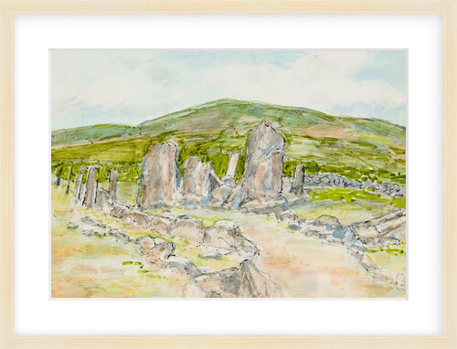 Cashtal yn Ard, Cornaa by Harold H. Cresswell