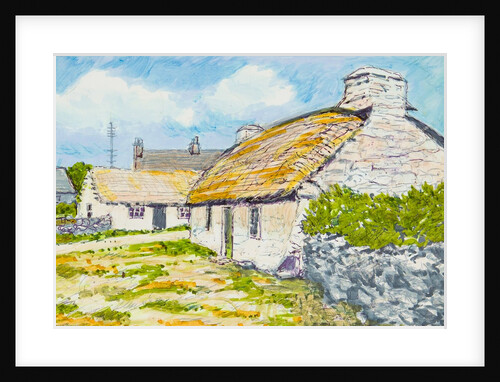 Harry Kelly's Cottage, Cregneish by Harold H. Cresswell