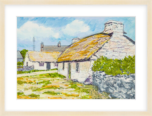 Harry Kelly's Cottage, Cregneish by Harold H. Cresswell
