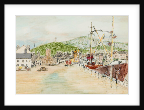 Ramsey harbour by Harold H. Cresswell