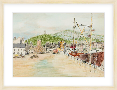 Ramsey harbour by Harold H. Cresswell