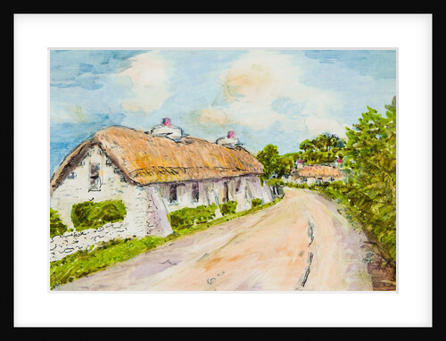 Manx Cottages, Cranstal by Harold H. Cresswell