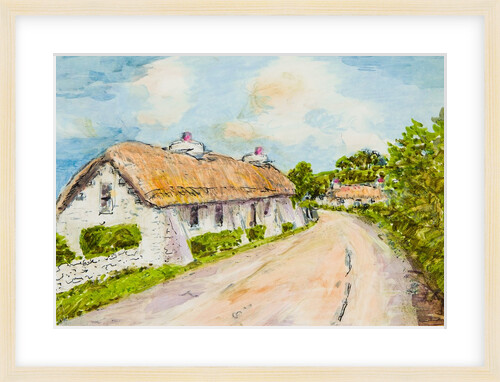 Manx Cottages, Cranstal by Harold H. Cresswell