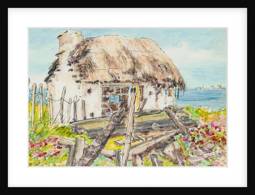 Derelict tholtan, Phurt by Harold H. Cresswell