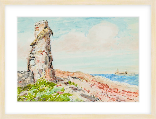 Ruin near Point of Ayre by Harold H. Cresswell