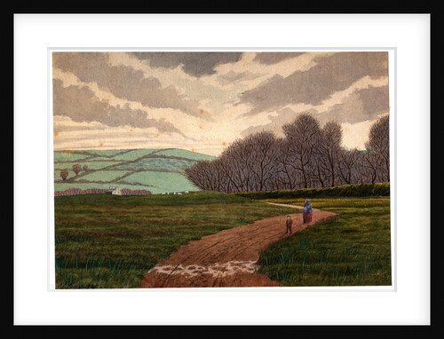 On the Moors Near Tavistock by Robert Evans Creer