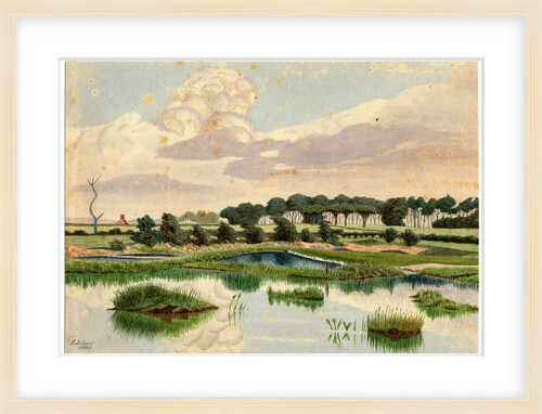 Clay Pits Near Walton, Liverpool by Robert Evans Creer