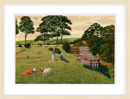 Bank Holiday, Waterfall by Robert Evans Creer