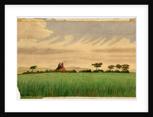 Cottage Between Ford and Orrell, Bootle by Robert Evans Creer