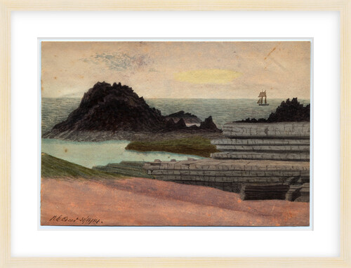 Cone of an Extinct Volcano, Scarlett by Robert Evans Creer