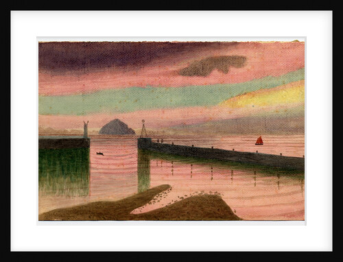 Sunset at Girvan by Robert Evans Creer