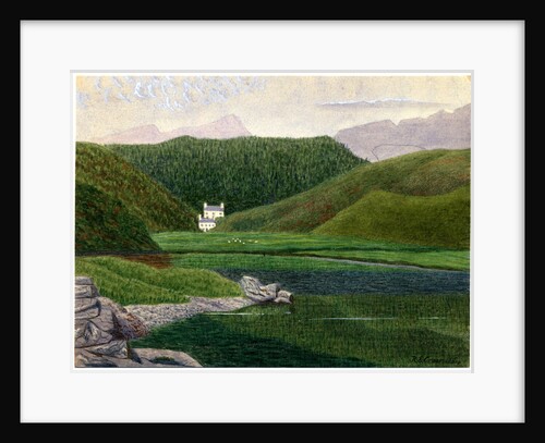 Llyn y Dinas by Robert Evans Creer