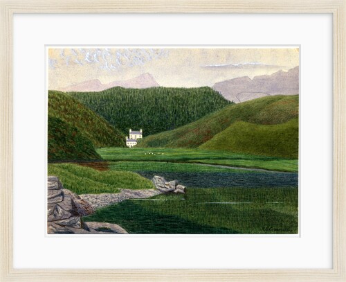 Llyn y Dinas by Robert Evans Creer