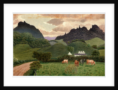 Wry Nose Eskdale From Bower House by Robert Evans Creer