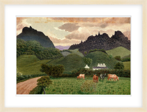 Wry Nose Eskdale From Bower House by Robert Evans Creer