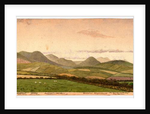The Northern Mountains from St Marks by Robert Evans Creer