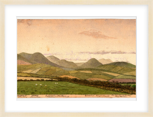 The Northern Mountains from St Marks by Robert Evans Creer