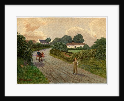 Quayle's House near Ballaghenny, Bride by Robert Evans Creer