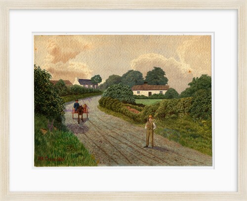 Quayle's House near Ballaghenny, Bride by Robert Evans Creer