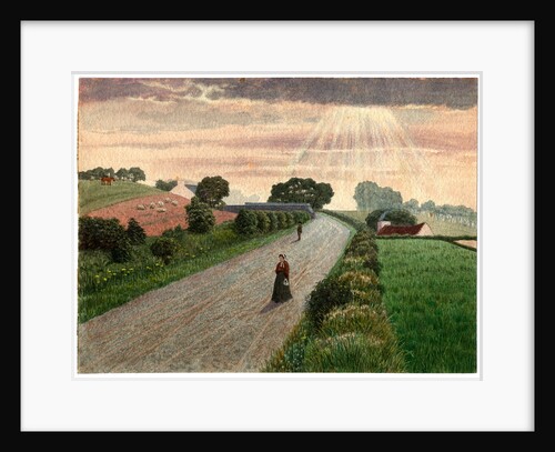 On the Road Near Ballaghenny, Bride by Robert Evans Creer