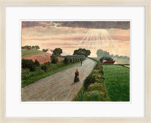 On the Road Near Ballaghenny, Bride by Robert Evans Creer