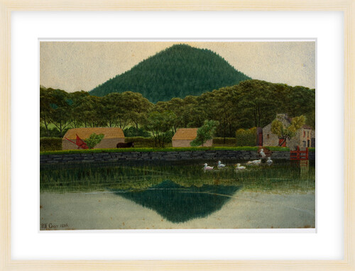 Kneale's Mill Pond and Buildings, Sky Hill by Robert Evans Creer