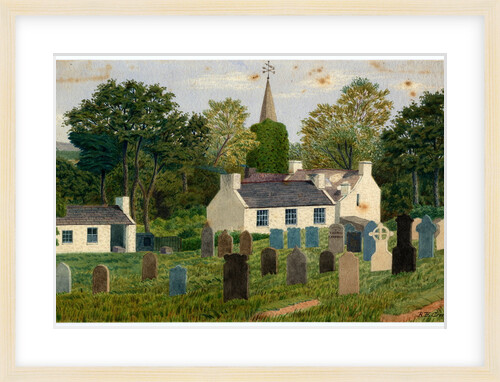 Lezayre Churchyard by Robert Evans Creer