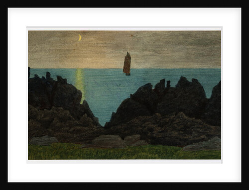 Black Rocks, Scarlett by Robert Evans Creer