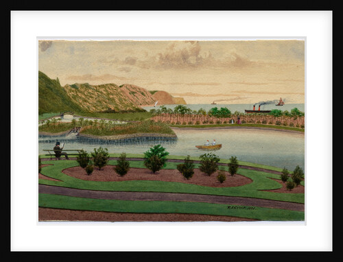 Mooragh park, Ramsey by Robert Evans Creer