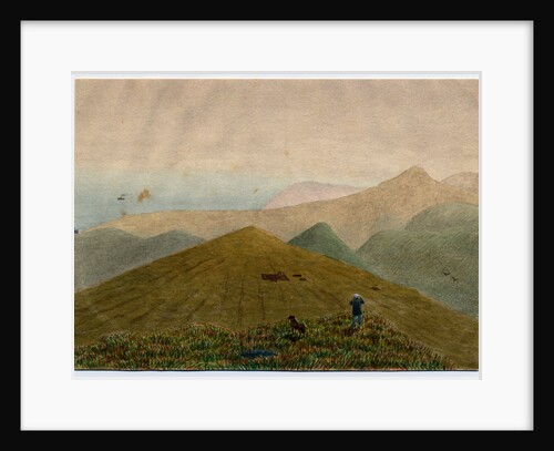 View From Snaefell Looking South by Robert Evans Creer