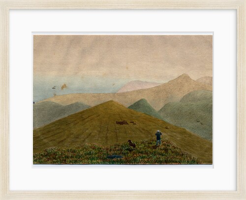 View From Snaefell Looking South by Robert Evans Creer