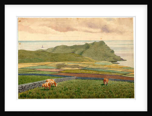 Calf of Man From Cregneash by Robert Evans Creer