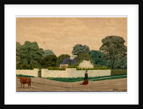 Cooil Bane Cottage, Lezayre by Robert Evans Creer