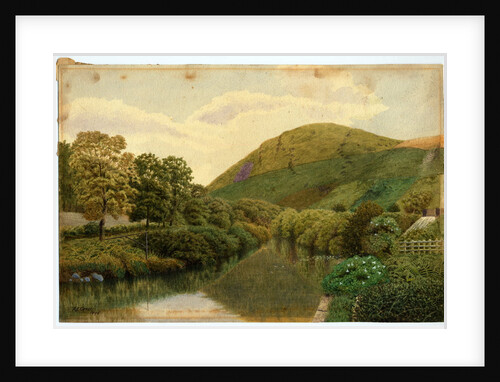 On Sulby River, Southwards Cloth Mill by Robert Evans Creer
