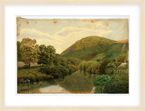 On Sulby River, Southwards Cloth Mill by Robert Evans Creer