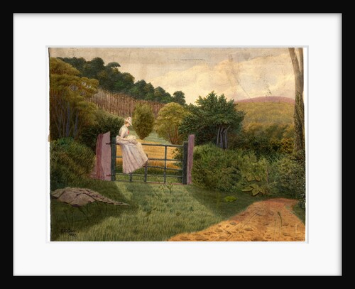 Behind Claughbane House by Robert Evans Creer