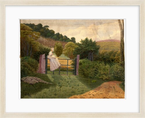 Behind Claughbane House by Robert Evans Creer