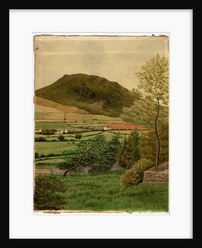 North Barrule From Ballabarna (Hibernian Hotel) by Robert Evans Creer