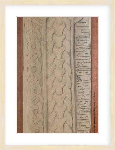 Thorstein's Cross Slab by Philip Moore Callow Kermode