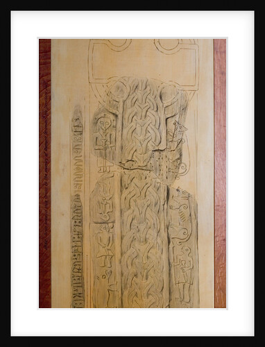 Grim's Cross Slab by Philip Moore Callow Kermode